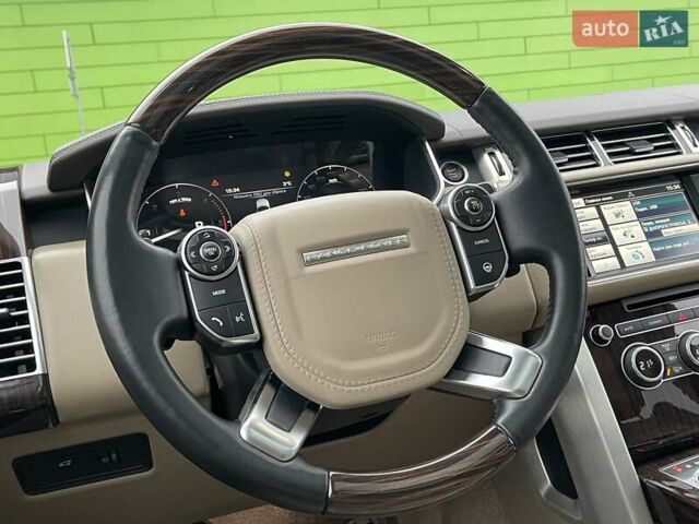 Черный Ленд Ровер Рендж Ровер, объемом двигателя 4.4 л и пробегом 132 тыс. км за 36900 $, фото 18 на Automoto.ua