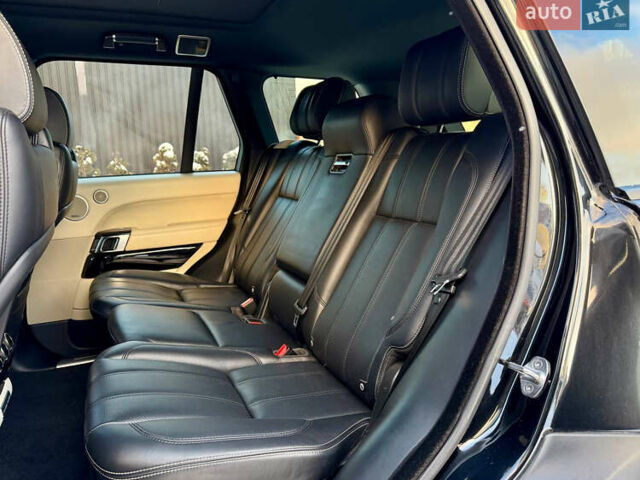 Черный Ленд Ровер Рендж Ровер, объемом двигателя 5 л и пробегом 240 тыс. км за 30900 $, фото 40 на Automoto.ua