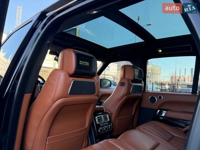 Черный Ленд Ровер Рендж Ровер, объемом двигателя 5 л и пробегом 77 тыс. км за 39999 $, фото 43 на Automoto.ua