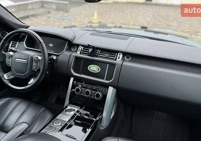 Черный Ленд Ровер Рендж Ровер, объемом двигателя 5 л и пробегом 150 тыс. км за 39800 $, фото 16 на Automoto.ua