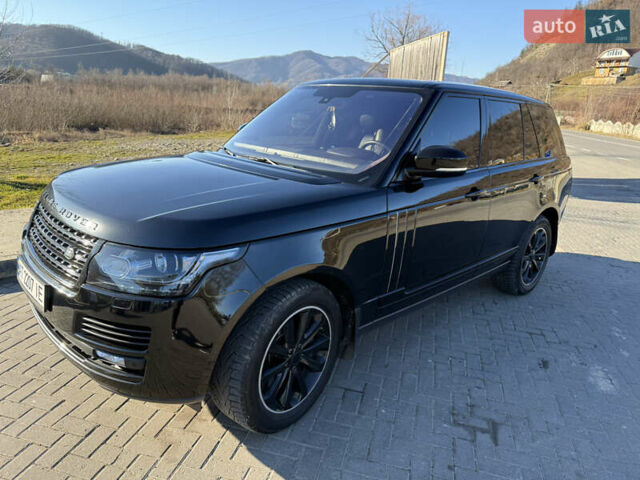 Черный Ленд Ровер Рендж Ровер, объемом двигателя 2.99 л и пробегом 225 тыс. км за 30000 $, фото 16 на Automoto.ua