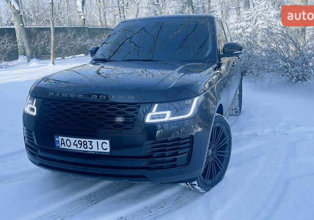 Чорний Ленд Ровер Рендж Ровер, об'ємом двигуна 4.37 л та пробігом 330 тис. км за 44900 $, фото 16 на Automoto.ua