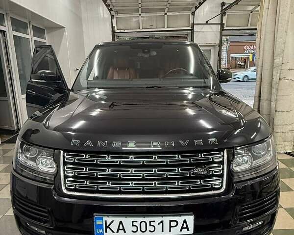 Чорний Ленд Ровер Рендж Ровер, об'ємом двигуна 5 л та пробігом 201 тис. км за 29000 $, фото 8 на Automoto.ua