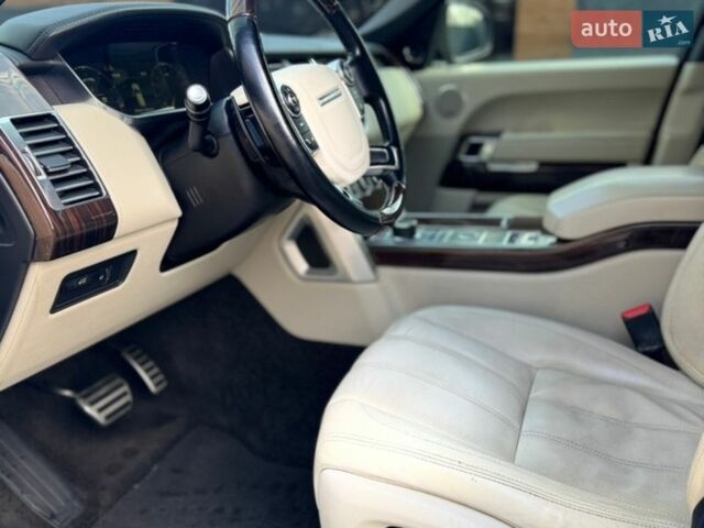 Чорний Ленд Ровер Рендж Ровер, об'ємом двигуна 5 л та пробігом 292 тис. км за 23500 $, фото 13 на Automoto.ua