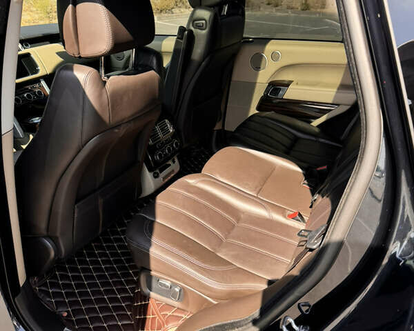 Черный Ленд Ровер Рендж Ровер, объемом двигателя 4.4 л и пробегом 152 тыс. км за 40000 $, фото 14 на Automoto.ua