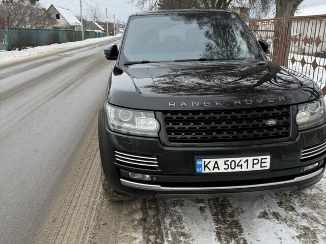 Черный Ленд Ровер Рендж Ровер, объемом двигателя 5 л и пробегом 240 тыс. км за 27500 $, фото 5 на Automoto.ua