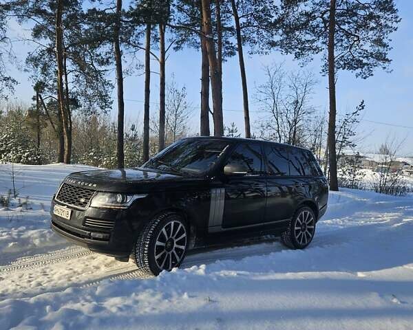 Чорний Ленд Ровер Рендж Ровер, об'ємом двигуна 5 л та пробігом 186 тис. км за 31000 $, фото 14 на Automoto.ua
