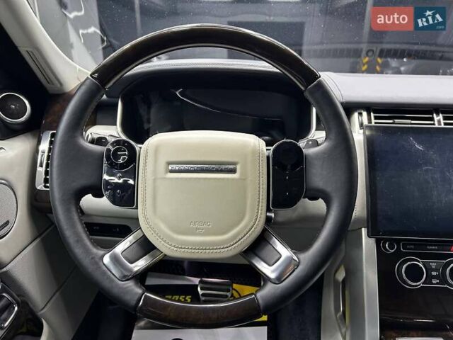 Черный Ленд Ровер Рендж Ровер, объемом двигателя 5 л и пробегом 115 тыс. км за 26500 $, фото 18 на Automoto.ua
