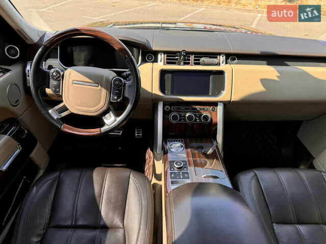 Черный Ленд Ровер Рендж Ровер, объемом двигателя 4.4 л и пробегом 152 тыс. км за 40000 $, фото 8 на Automoto.ua