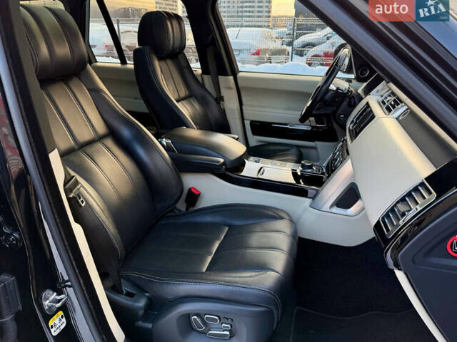 Черный Ленд Ровер Рендж Ровер, объемом двигателя 5 л и пробегом 240 тыс. км за 30900 $, фото 52 на Automoto.ua