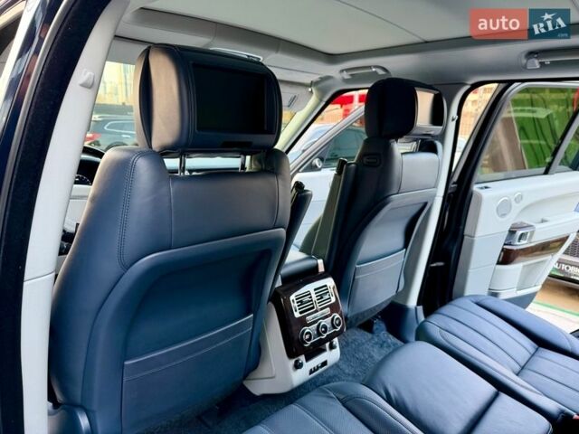 Черный Ленд Ровер Рендж Ровер, объемом двигателя 5 л и пробегом 110 тыс. км за 33900 $, фото 42 на Automoto.ua