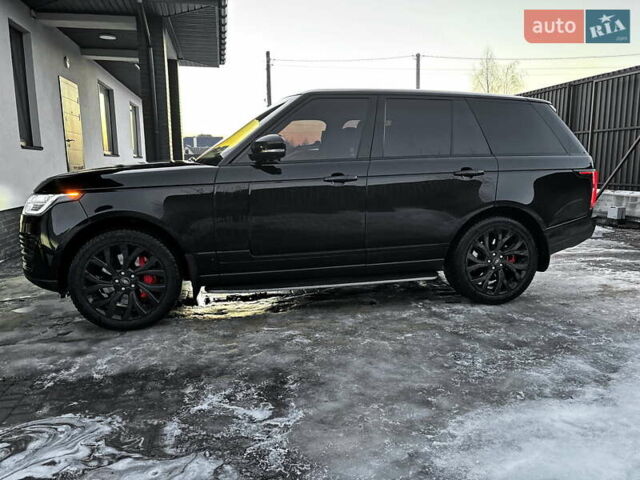 Чорний Ленд Ровер Рендж Ровер, об'ємом двигуна 5 л та пробігом 206 тис. км за 27800 $, фото 6 на Automoto.ua