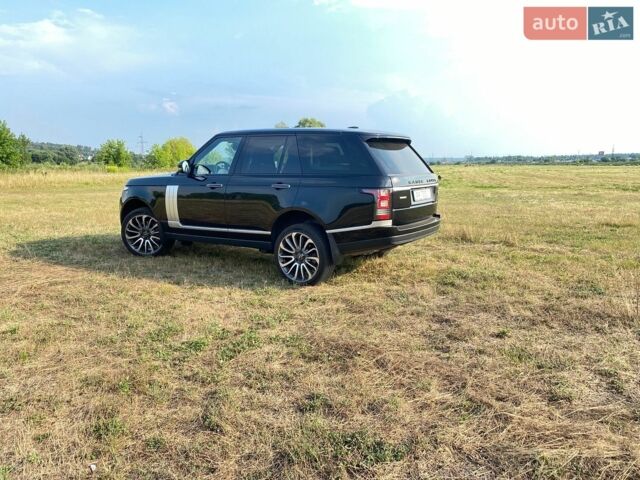 Чорний Ленд Ровер Рендж Ровер, об'ємом двигуна 4.4 л та пробігом 132 тис. км за 37000 $, фото 19 на Automoto.ua