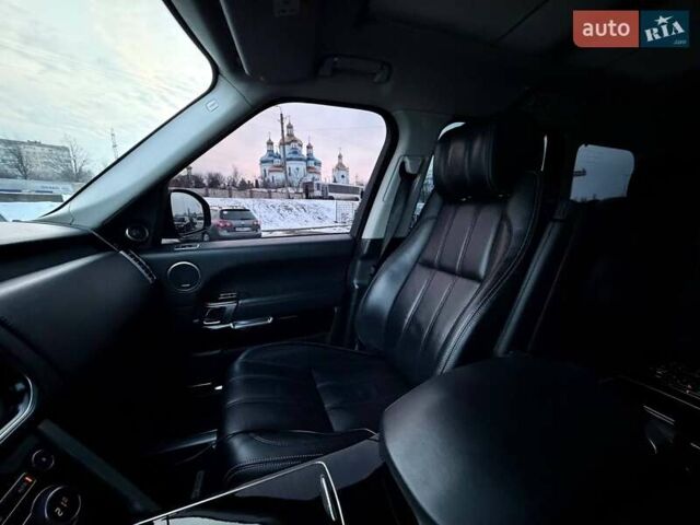 Черный Ленд Ровер Рендж Ровер, объемом двигателя 4.37 л и пробегом 207 тыс. км за 31500 $, фото 85 на Automoto.ua