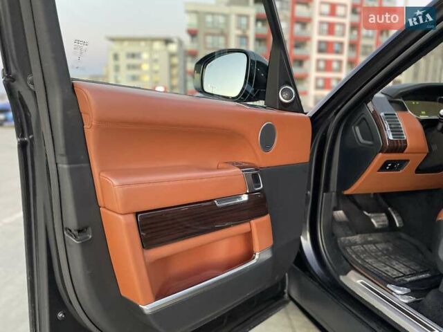 Чорний Ленд Ровер Рендж Ровер, об'ємом двигуна 5 л та пробігом 125 тис. км за 41000 $, фото 37 на Automoto.ua