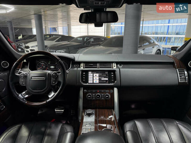 Черный Ленд Ровер Рендж Ровер, объемом двигателя 5 л и пробегом 150 тыс. км за 37500 $, фото 24 на Automoto.ua