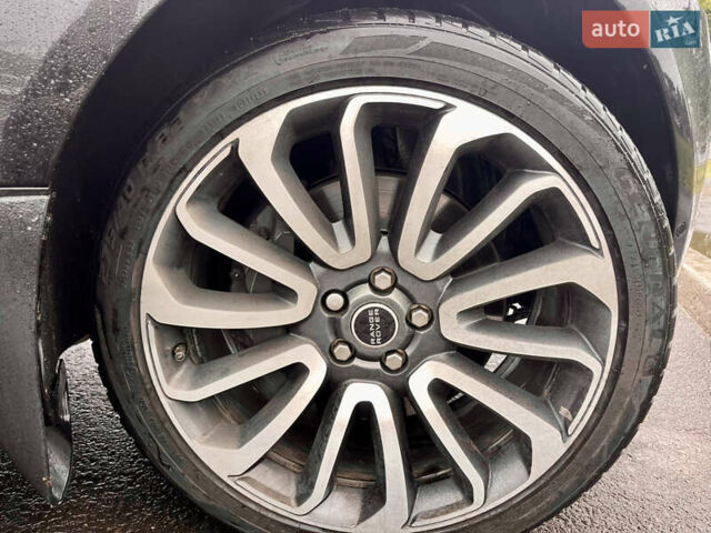 Чорний Ленд Ровер Рендж Ровер, об'ємом двигуна 5 л та пробігом 93 тис. км за 40000 $, фото 9 на Automoto.ua