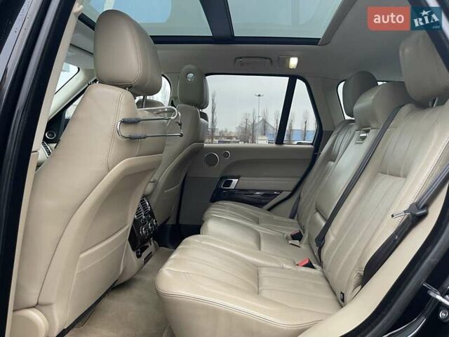 Черный Ленд Ровер Рендж Ровер, объемом двигателя 4.4 л и пробегом 132 тыс. км за 36900 $, фото 38 на Automoto.ua