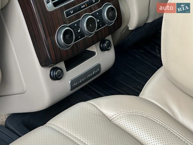 Черный Ленд Ровер Рендж Ровер, объемом двигателя 5 л и пробегом 52 тыс. км за 37800 $, фото 21 на Automoto.ua