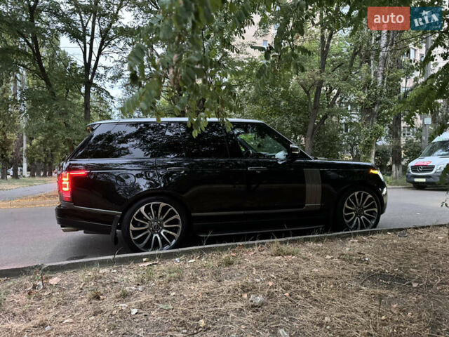 Чорний Ленд Ровер Рендж Ровер, об'ємом двигуна 5 л та пробігом 143 тис. км за 43700 $, фото 3 на Automoto.ua