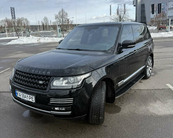 Черный Ленд Ровер Рендж Ровер, объемом двигателя 5 л и пробегом 250 тыс. км за 25000 $, фото 8 на Automoto.ua