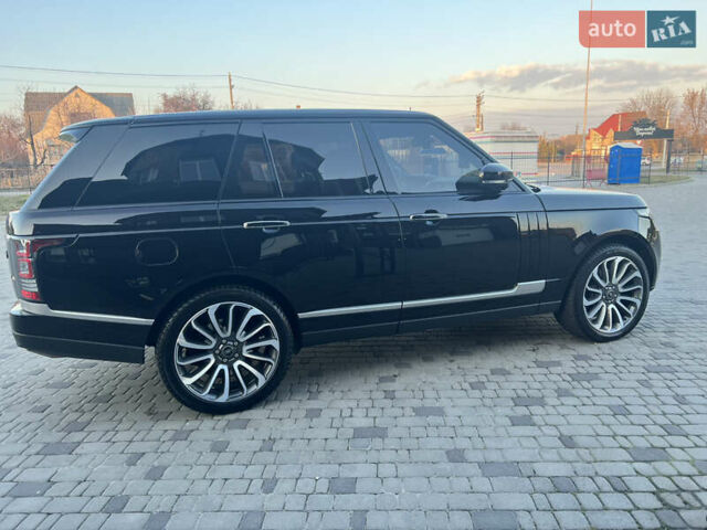 Чорний Ленд Ровер Рендж Ровер, об'ємом двигуна 5 л та пробігом 223 тис. км за 33000 $, фото 12 на Automoto.ua