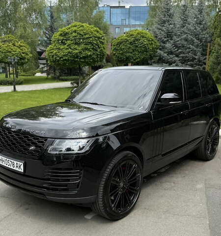 Чорний Ленд Ровер Рендж Ровер, об'ємом двигуна 4.37 л та пробігом 170 тис. км за 39500 $, фото 5 на Automoto.ua
