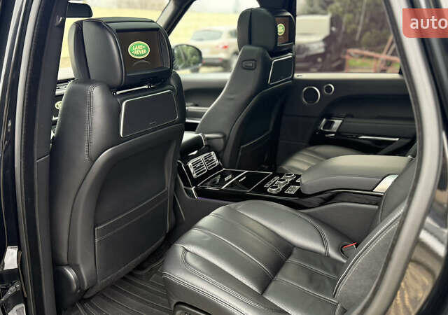 Черный Ленд Ровер Рендж Ровер, объемом двигателя 5 л и пробегом 150 тыс. км за 39800 $, фото 9 на Automoto.ua