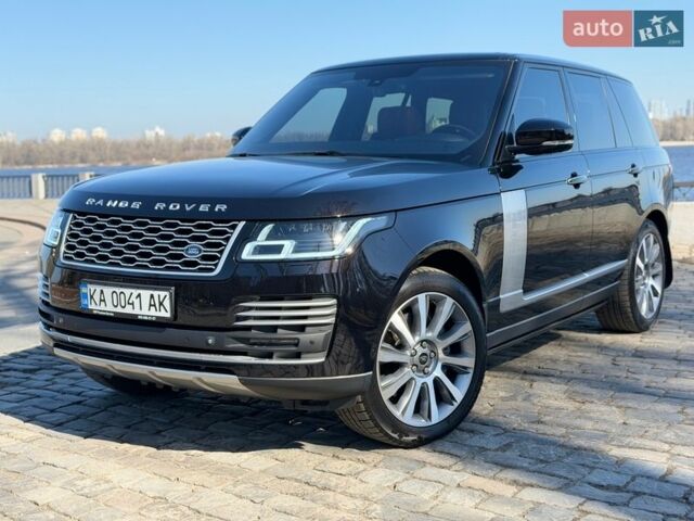 Черный Ленд Ровер Рендж Ровер, объемом двигателя 5 л и пробегом 77 тыс. км за 39999 $, фото 7 на Automoto.ua