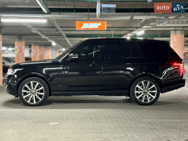 Черный Ленд Ровер Рендж Ровер, объемом двигателя 4.95 л и пробегом 159 тыс. км за 32000 $, фото 7 на Automoto.ua