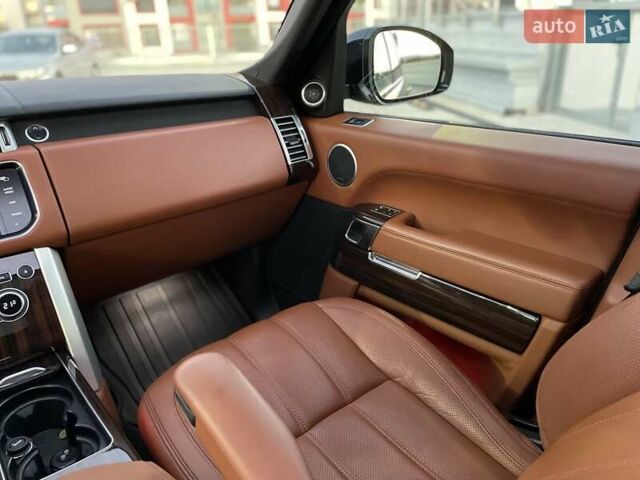 Чорний Ленд Ровер Рендж Ровер, об'ємом двигуна 5 л та пробігом 125 тис. км за 41000 $, фото 30 на Automoto.ua