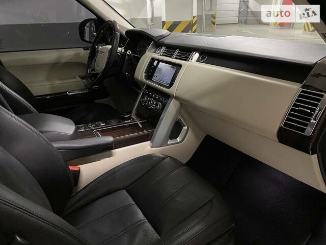 Черный Ленд Ровер Рендж Ровер, объемом двигателя 3 л и пробегом 220 тыс. км за 29900 $, фото 94 на Automoto.ua