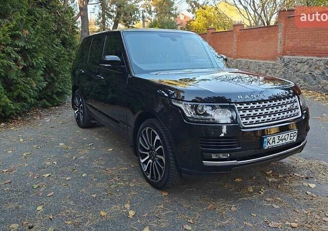 Черный Ленд Ровер Рендж Ровер, объемом двигателя 5 л и пробегом 137 тыс. км за 32000 $, фото 6 на Automoto.ua