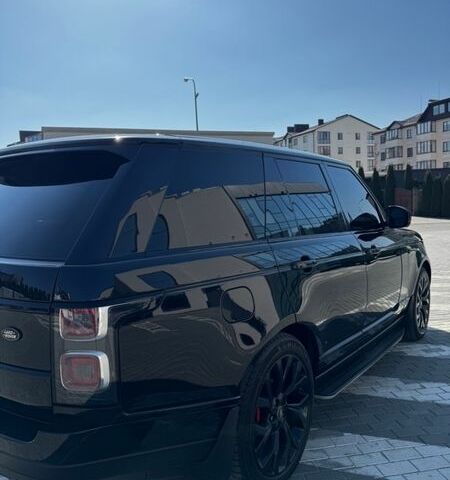 Чорний Ленд Ровер Рендж Ровер, об'ємом двигуна 5 л та пробігом 206 тис. км за 27900 $, фото 7 на Automoto.ua