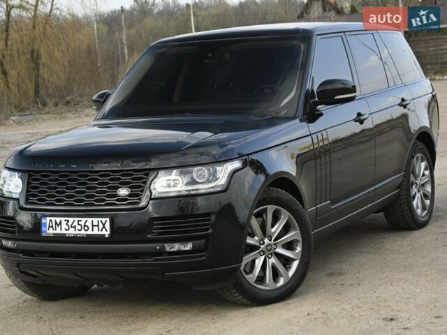 Черный Ленд Ровер Рендж Ровер, объемом двигателя 4.4 л и пробегом 205 тыс. км за 33900 $, фото 15 на Automoto.ua