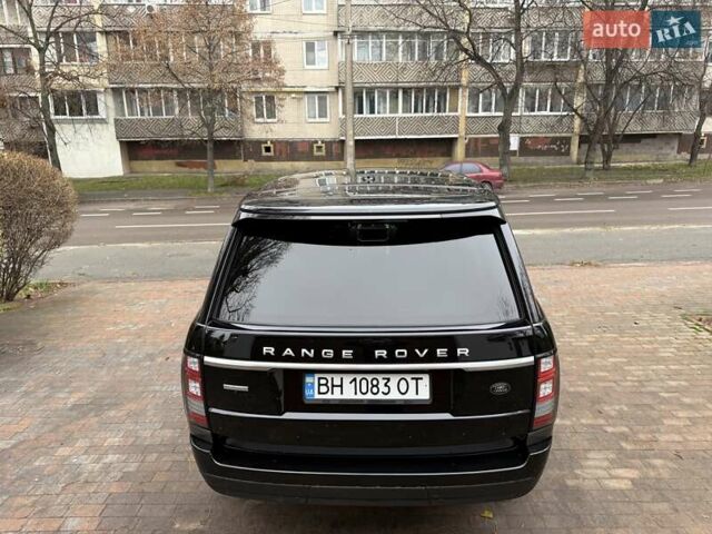 Чорний Ленд Ровер Рендж Ровер, об'ємом двигуна 5 л та пробігом 175 тис. км за 26950 $, фото 18 на Automoto.ua