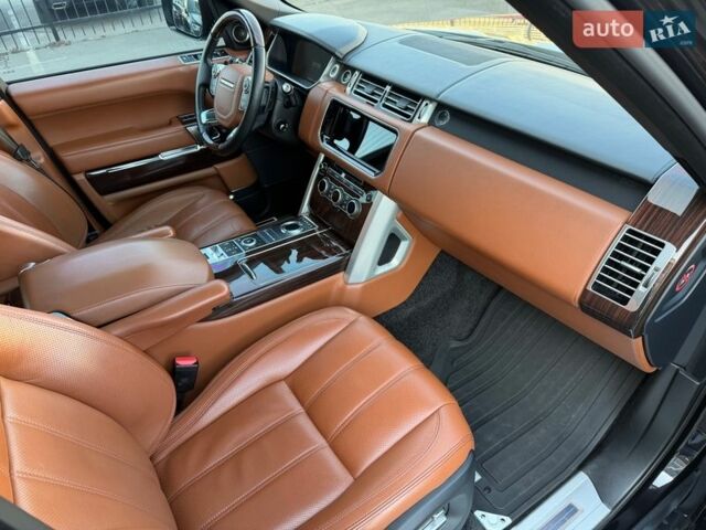 Черный Ленд Ровер Рендж Ровер, объемом двигателя 5 л и пробегом 77 тыс. км за 39999 $, фото 25 на Automoto.ua