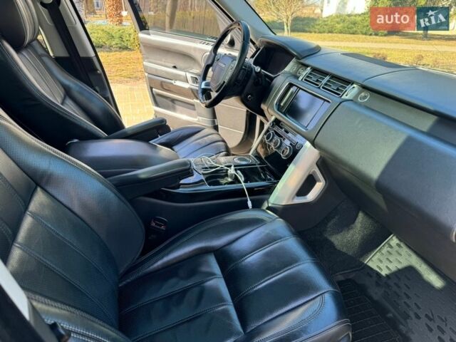 Чорний Ленд Ровер Рендж Ровер, об'ємом двигуна 4.37 л та пробігом 201 тис. км за 29500 $, фото 14 на Automoto.ua