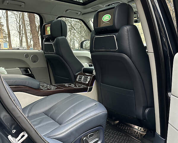 Черный Ленд Ровер Рендж Ровер, объемом двигателя 4.4 л и пробегом 250 тыс. км за 29900 $, фото 11 на Automoto.ua