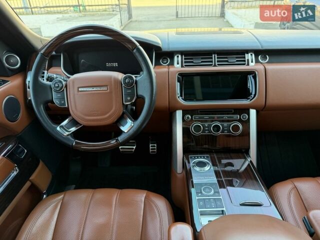 Черный Ленд Ровер Рендж Ровер, объемом двигателя 5 л и пробегом 77 тыс. км за 39999 $, фото 24 на Automoto.ua