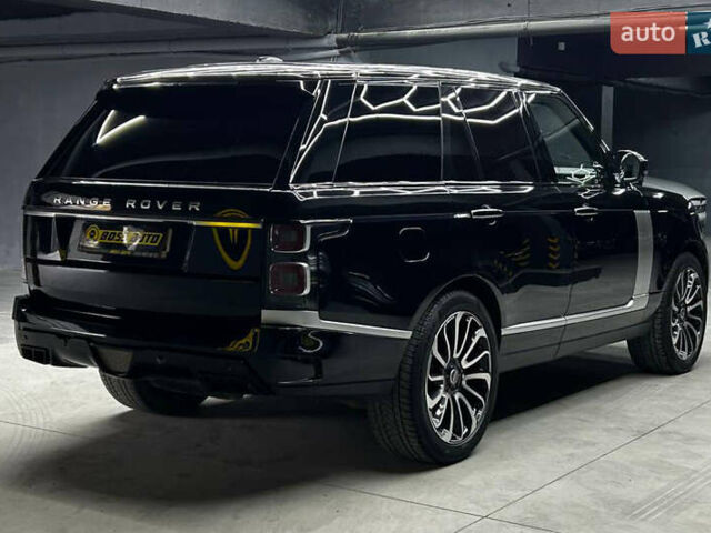 Черный Ленд Ровер Рендж Ровер, объемом двигателя 5 л и пробегом 115 тыс. км за 26500 $, фото 5 на Automoto.ua