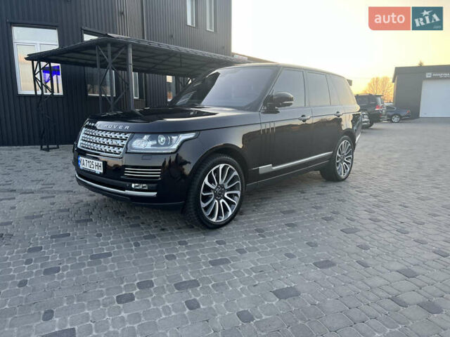 Чорний Ленд Ровер Рендж Ровер, об'ємом двигуна 5 л та пробігом 223 тис. км за 33000 $, фото 2 на Automoto.ua