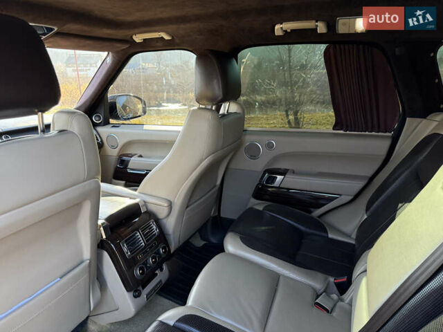 Черный Ленд Ровер Рендж Ровер, объемом двигателя 2.99 л и пробегом 225 тыс. км за 30000 $, фото 3 на Automoto.ua