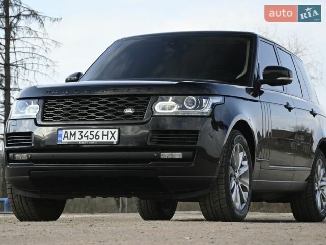 Черный Ленд Ровер Рендж Ровер, объемом двигателя 4.4 л и пробегом 205 тыс. км за 33900 $, фото 9 на Automoto.ua