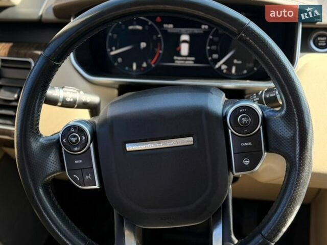 Чорний Ленд Ровер Рендж Ровер, об'ємом двигуна 2.99 л та пробігом 186 тис. км за 29900 $, фото 13 на Automoto.ua