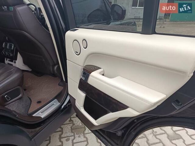 Чорний Ленд Ровер Рендж Ровер, об'ємом двигуна 4.37 л та пробігом 214 тис. км за 34500 $, фото 11 на Automoto.ua