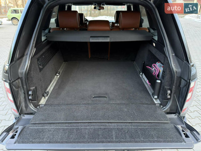 Черный Ленд Ровер Рендж Ровер, объемом двигателя 4.37 л и пробегом 200 тыс. км за 36500 $, фото 23 на Automoto.ua