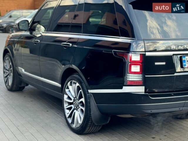 Чорний Ленд Ровер Рендж Ровер, об'ємом двигуна 5 л та пробігом 292 тис. км за 23500 $, фото 3 на Automoto.ua