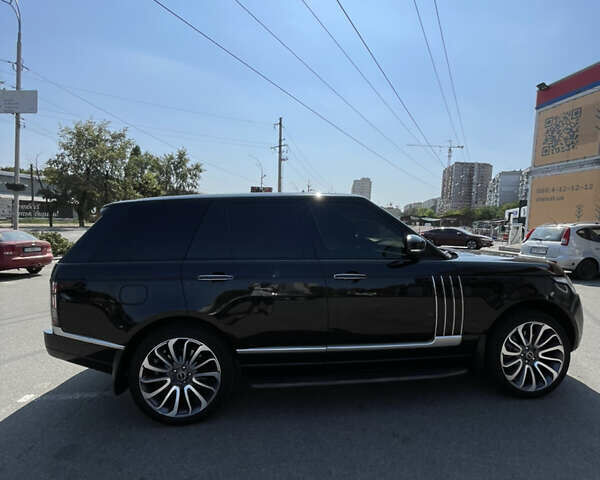 Черный Ленд Ровер Рендж Ровер, объемом двигателя 5 л и пробегом 200 тыс. км за 31000 $, фото 23 на Automoto.ua