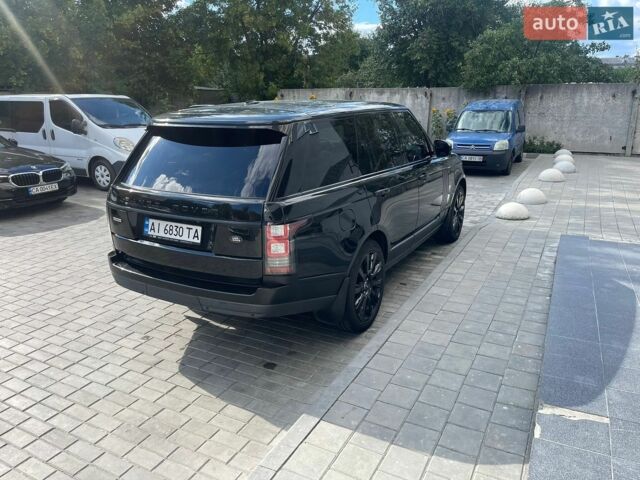 Чорний Ленд Ровер Рендж Ровер, об'ємом двигуна 4.37 л та пробігом 240 тис. км за 29000 $, фото 4 на Automoto.ua